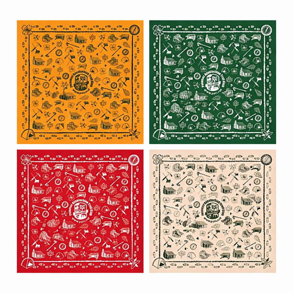PATC Logo Bandana | Hiking Bandana in Multiple Colors – PATC Store