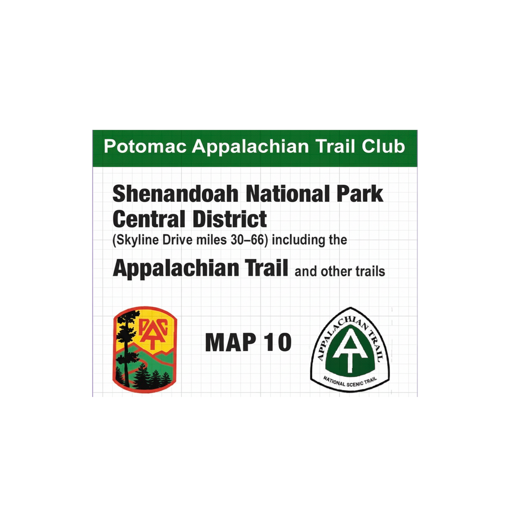 Map 10: AT Shenandoah National Park (Central District)