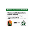 Map 10: AT Shenandoah National Park (Central District)