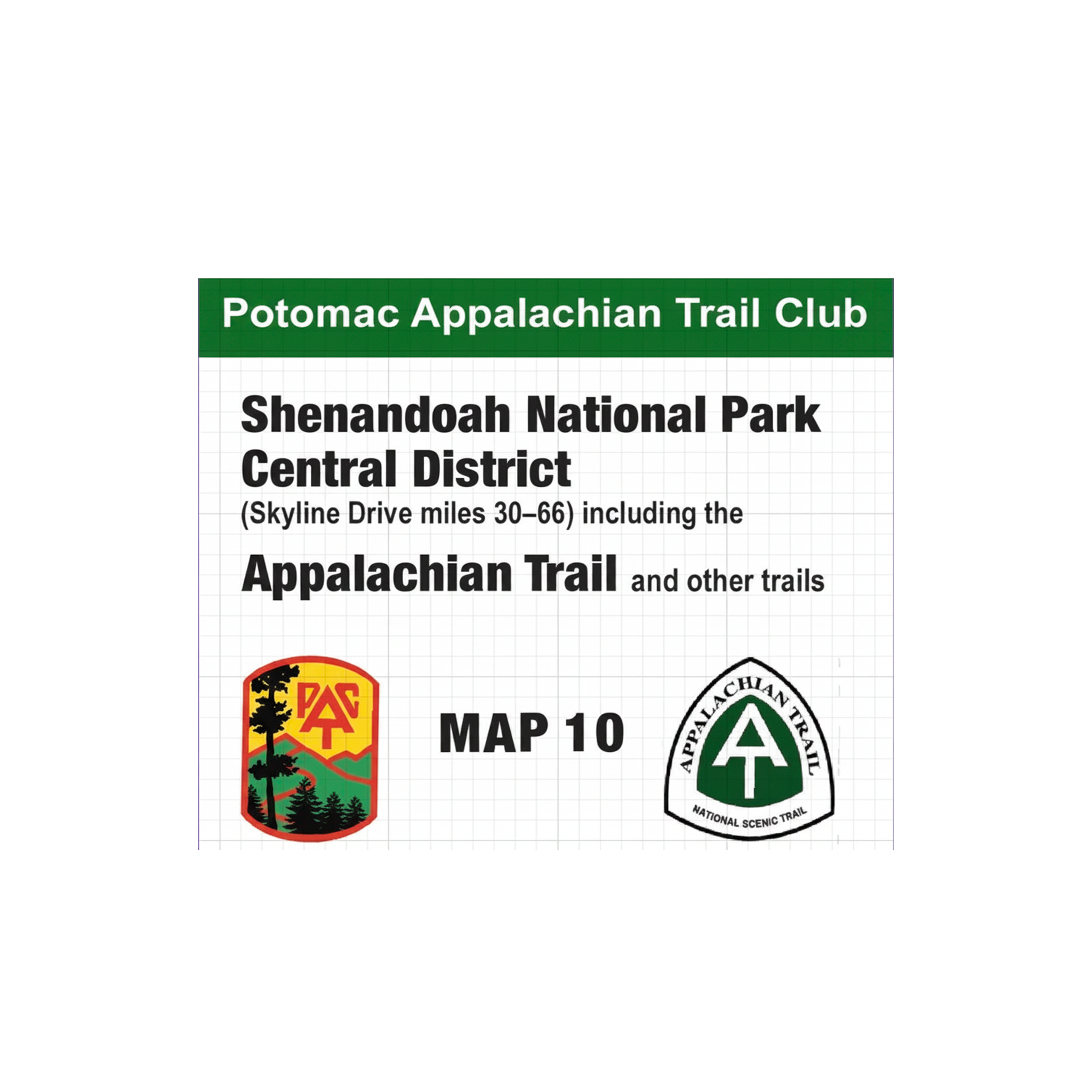 Map 10: AT Shenandoah National Park (Central District)