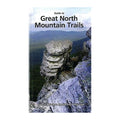 Book cover of 'Guide to Great North Mountain Trails' with mountain landscape