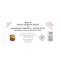 Map cover of the Appalachian Trail in Northern Virginia with branding and contact information.